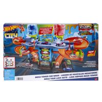 Hot Wheels Mega Torre de Lavado de Autos
