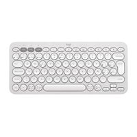 Logitech - Teclado Pebble Keys 2 K380S Bluetooth - Blanco