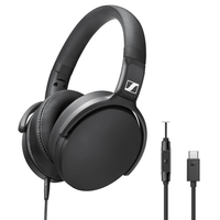Audífonos Sennheiser HD 400U USB-C Audio Digital Alta Fidelidad Negro