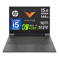 Laptop Gamer HP Victus 15.6"" FHD 144Hz Intel Core i5 NVIDIA GeForce RTX 4050 16GB RAM Negro