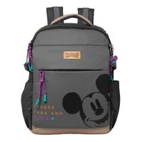 Mochila Oficio Disney Student Mickey Mouse Gris
