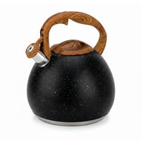 Tetera Inoxidable Acabado Granito Alta Calidad 5 Litros Negro
