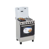Cocina de Piso Aghaso Premium 4 Hornillas Gas GLP con Horno