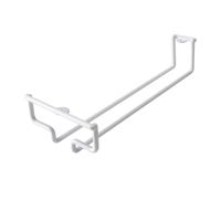 Soporte blanco de 1 fila para 3 copas de vino 25 cm para bar Más Casa Perú