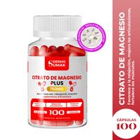 Citrato De Magnesio 750Mg 100 Cap Dermo Sumak + Pastillero
