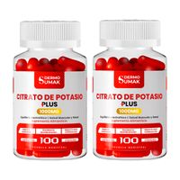Citrato de Potasio 1000mg -100 Cap - Dermo Sumak 2 und