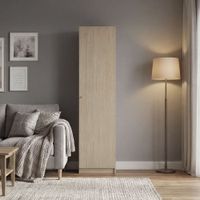Estante 1 Puerta Home Cartagena Wengue