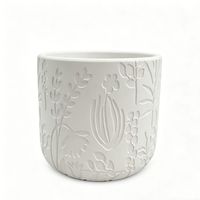 Maceta Blanca 14 Cm x 12 Cm