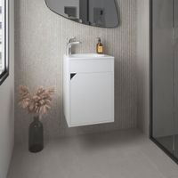 Vanitorio Flotante Bethel 1 Puerta Blanco