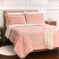 Edredon OI26 Zigzag Sherpa Charcoal
