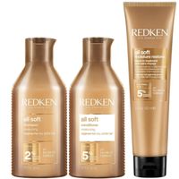 Shampoo Hidratante 300ml + Acondicionador + Crema Redken All Soft