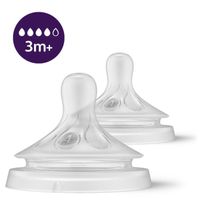 Pack X2 Tetinas Philips Avent Response 3.0 Flow 4 - 3M+