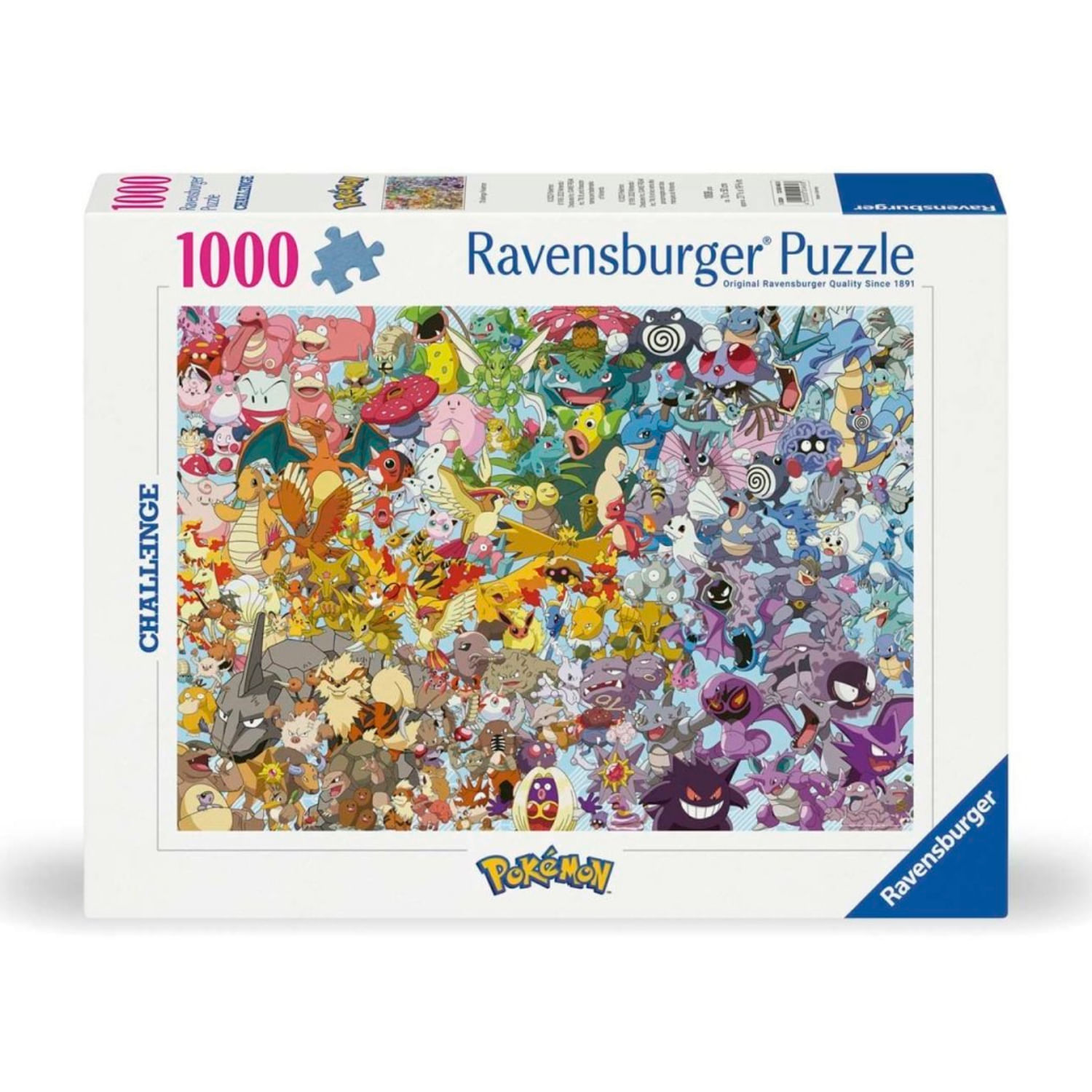 Rompecabezas 1000 Piezas Modelo Reto Pokémon
