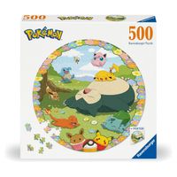 Rompecabezas Circular 500 Piezas Modelo Pokémon