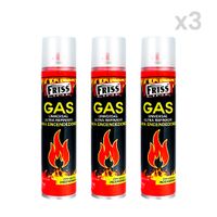 Gas Butano Refinado Friss Pack 3 unidades
