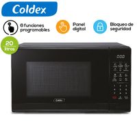 Microondas 20 Litros Negro MWO20LN-M