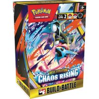 Cartas Pokemon TCG - Paquetón Chaos Rising Build Battle 80 Cards (Inglés)