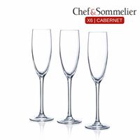 Copa Flauta Cristal 160ml Cabernet -x6 Copas Champagne