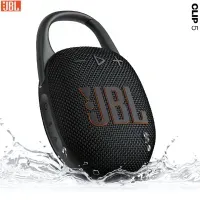 JBL CLIP 5 Parlante Bluetooth 5.3 Portatil Acuatico IP67 Extra Bass - Negro