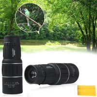 Telescopio monocular 16x52 doble enfoque óptico Zoom CAFINI camping