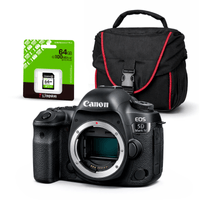 Cámara Canon EOS 5D Mark IV (Cuerpo Solo) + Kit Básico de Accesorios