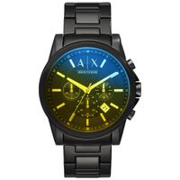 Reloj Armani Exchange Outerbanks AX2513 Fecha Cronómetro Cristal Iridiscente