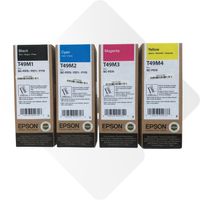 Pack de 4 Tintas Originales Epson T49M para Sublimación CMYK 140 ml