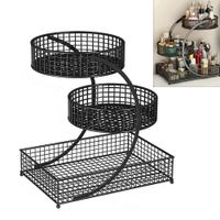 Organizador encimera 3 niveles acero inoxidable Multiuso
