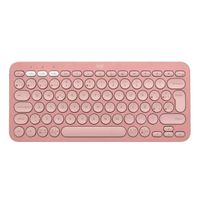 Logitech - Teclado Pebble Keys 2 K380S Bluetooth - Rosado