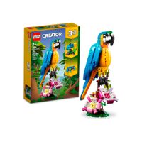 LEGO Creator 3 in 1 Exotic Parrot Building Toy Set 31136