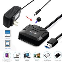 Adaptador Cable USB 3.0 a Sata Ssd Disco Duro 2.5 3.5 Soporta 16TB
