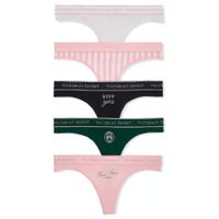 CALZON TANGA VICTORIA’S SECRET PACKX5 COLORS TALLA L