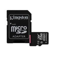 MEMORIA MICRO SD KINGSTON 128 GB CLASS 10 ORIGINAL NEGRO