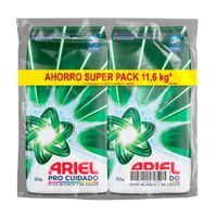 Detergente en polvo Ariel Pro Cuidado 11.6kg