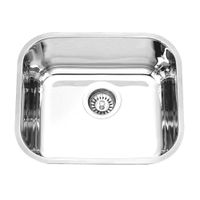 Lavadero de Cocina 1 Poza Trebol Della 43x37cm Acero Inoxidable