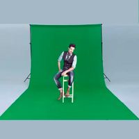 Kit Chroma Fondo Verde para Estudio Foto y Video con Parantes