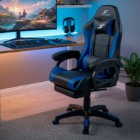 Silla Gamer Reclinable Azul Sillium SEG420012