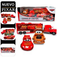 Coches De Fricción Cars Mater Mcqueen Y Mack