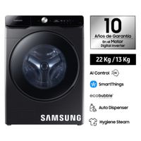 Lavaseca SAMSUNG AI Control 22 kg / 13 kg WD22T6500GV/PE Negra
