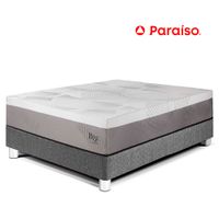 Cama Balanzze 2 Plazas Gris Bipanel