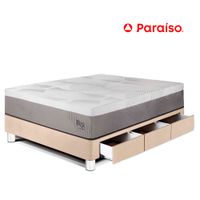 Cama con Cajones Balanzze 1.5 Plazas Champ Bipanel