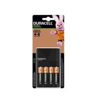 Pilas Recargables Duracell AA x4 2500mAh + Cargador