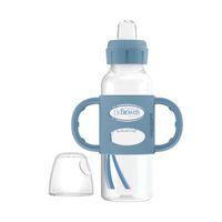 Biberón de Transición Polipropileno con asas de Silicona de 8oz/ 250ml  Boca Estrecha