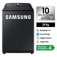 Lavadora BubbleStorm con SmartThings 24Kg WA24A8377GV/PE