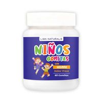 GOMITAS NIÑOS CON HIERRO 60 UNIDADES LIMA NATURALS