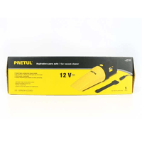 ASPIRADORA PORTATIL PRETUL PARA AUTO 12V DE 5 MTS