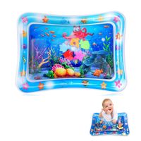 Alfombra Inflable de Estimulación para Bebe Baby Froggie Pulpo Azul