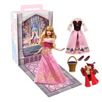 Muñeca Disney Store Aurora La Bella Durmiente con ropa y accesorios