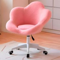 Silla Giratoria de Escritorio Oficina Buckingham Flower Rosada