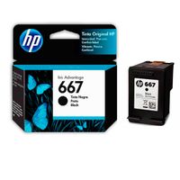 Cartucho de Tinta HP 667 Negro Original 3YM79AL